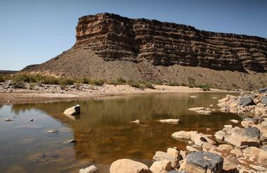 Canyon landscape along the Fish River 